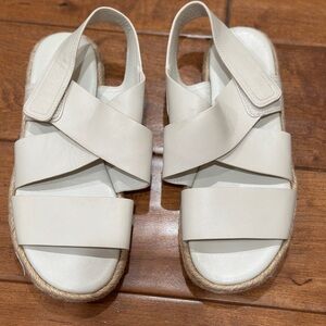 Vince Chic Cream Sandals for Women